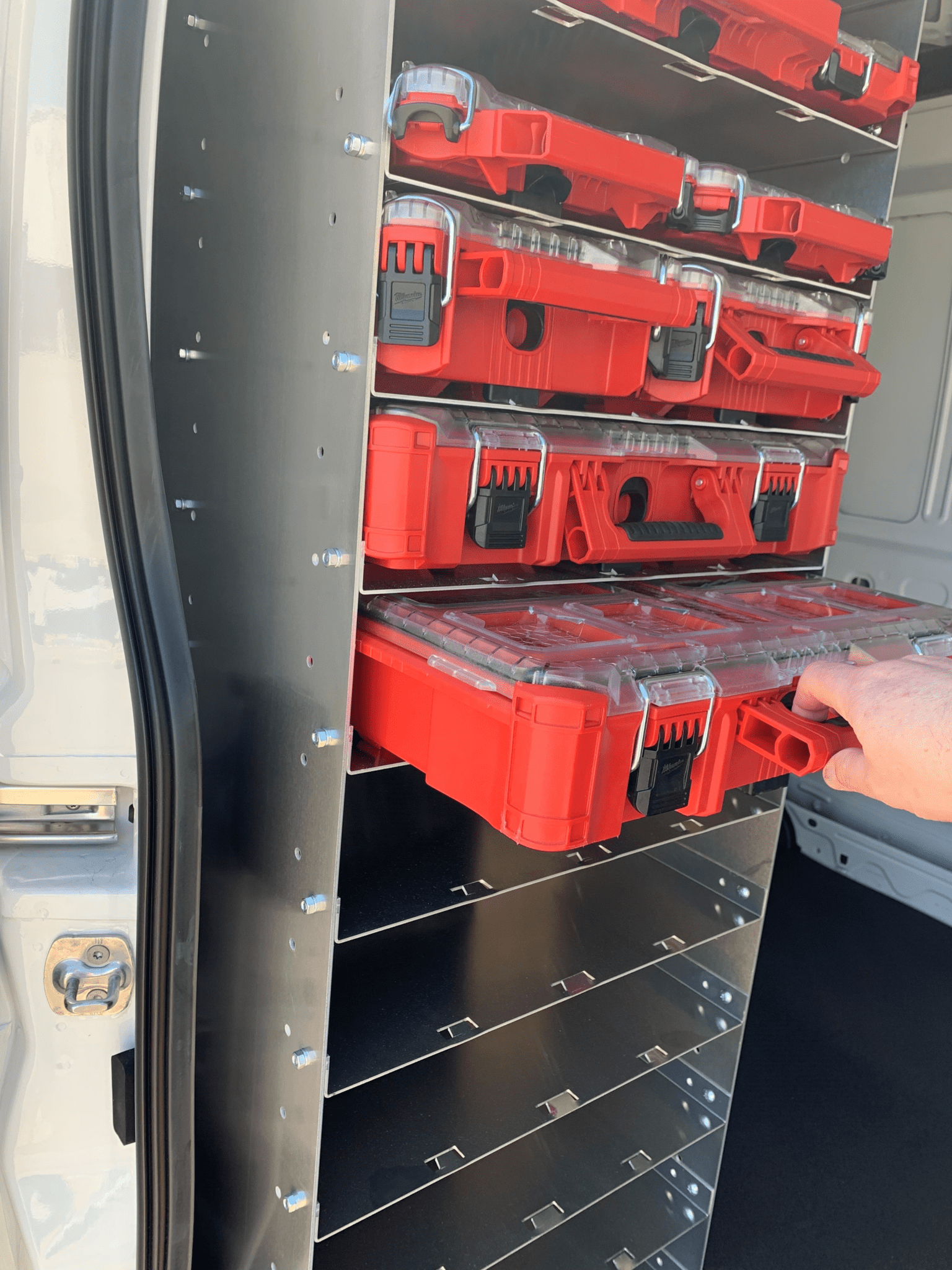 Work Truck & Van Shelving and Storage Bins